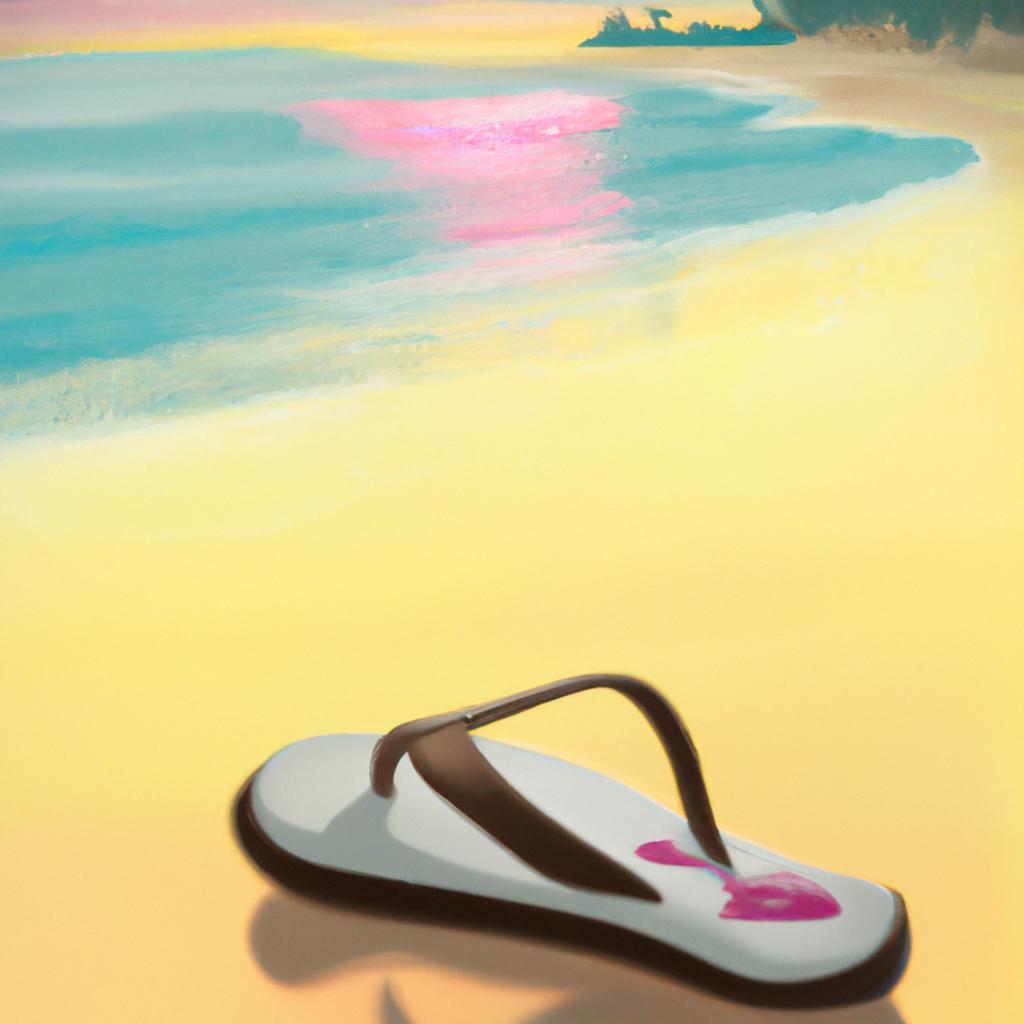 Imagem de capa do post Descubra o Significado de Sonhar com Sandália Havaiana! com um desenho digital