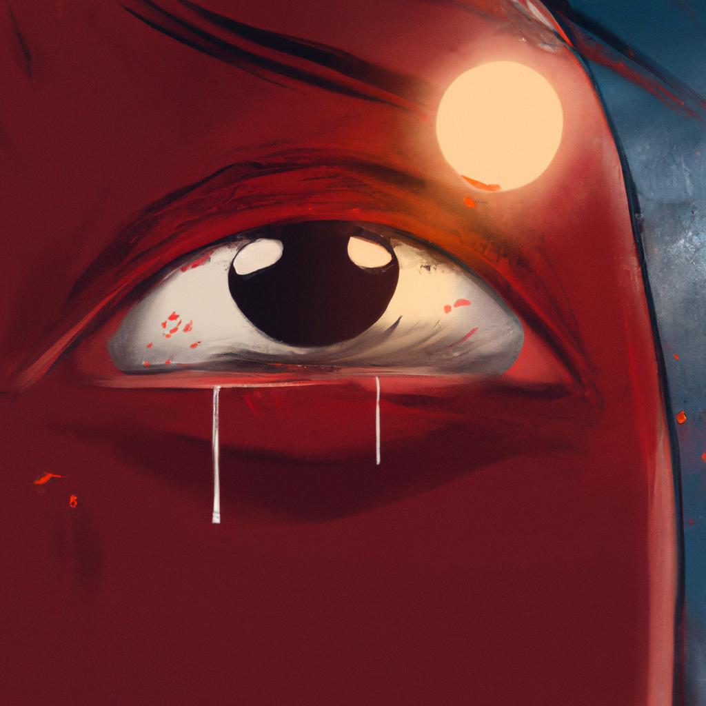 sonhar com sangue nos olhos3