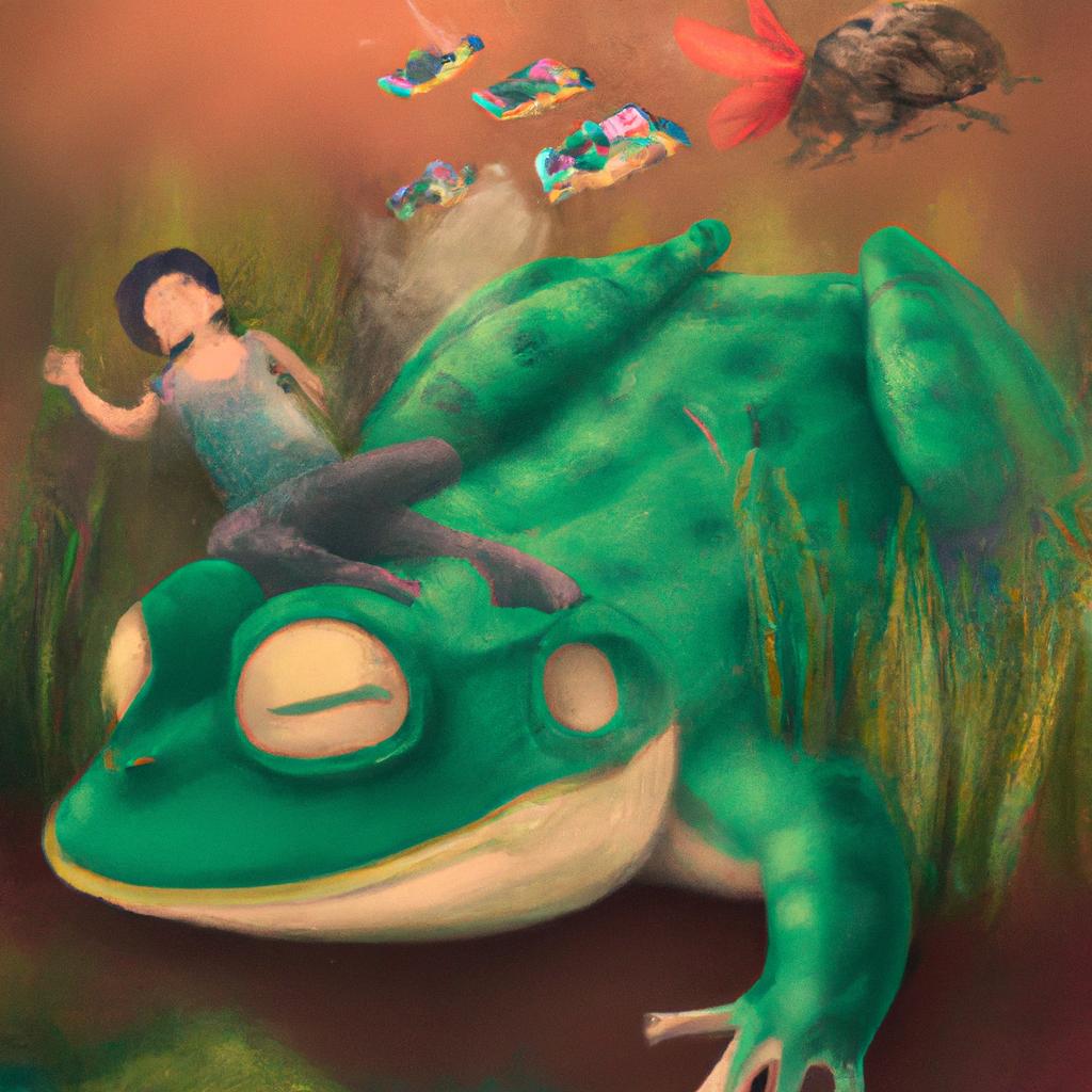 sonhar com sapo pulando em cima de mim2