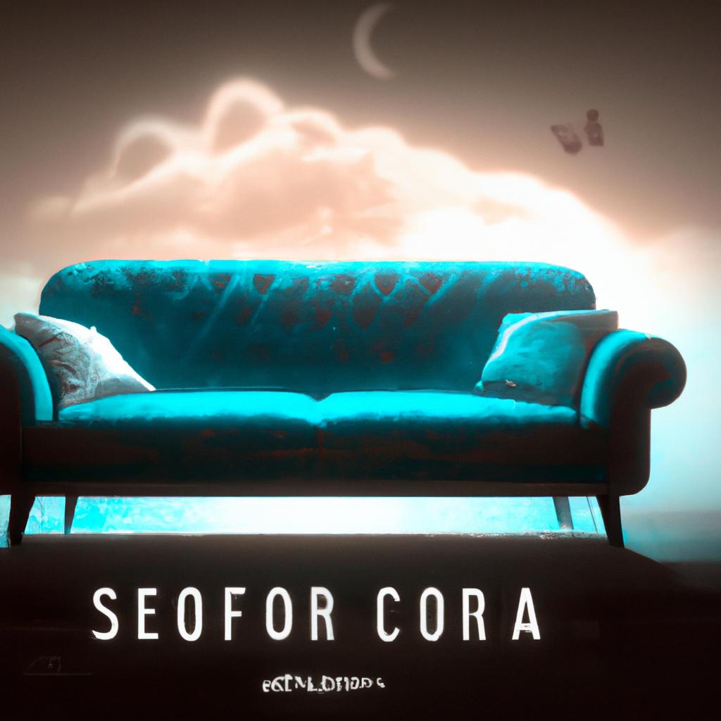 Imagem de capa do post "Descubra o Significado de Sonhar com Sofá Velho!" com um desenho digital