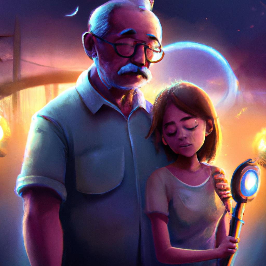 Imagem de capa do post "Sonhar com Sogro e Sogra: Descubra o que isso Significa!" com um desenho digital