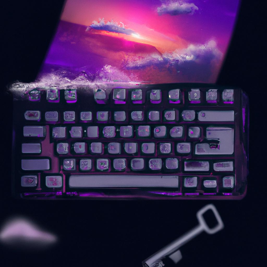 Imagem de capa do post Sonhar com Teclado: Descubra o Significado! com um desenho digital