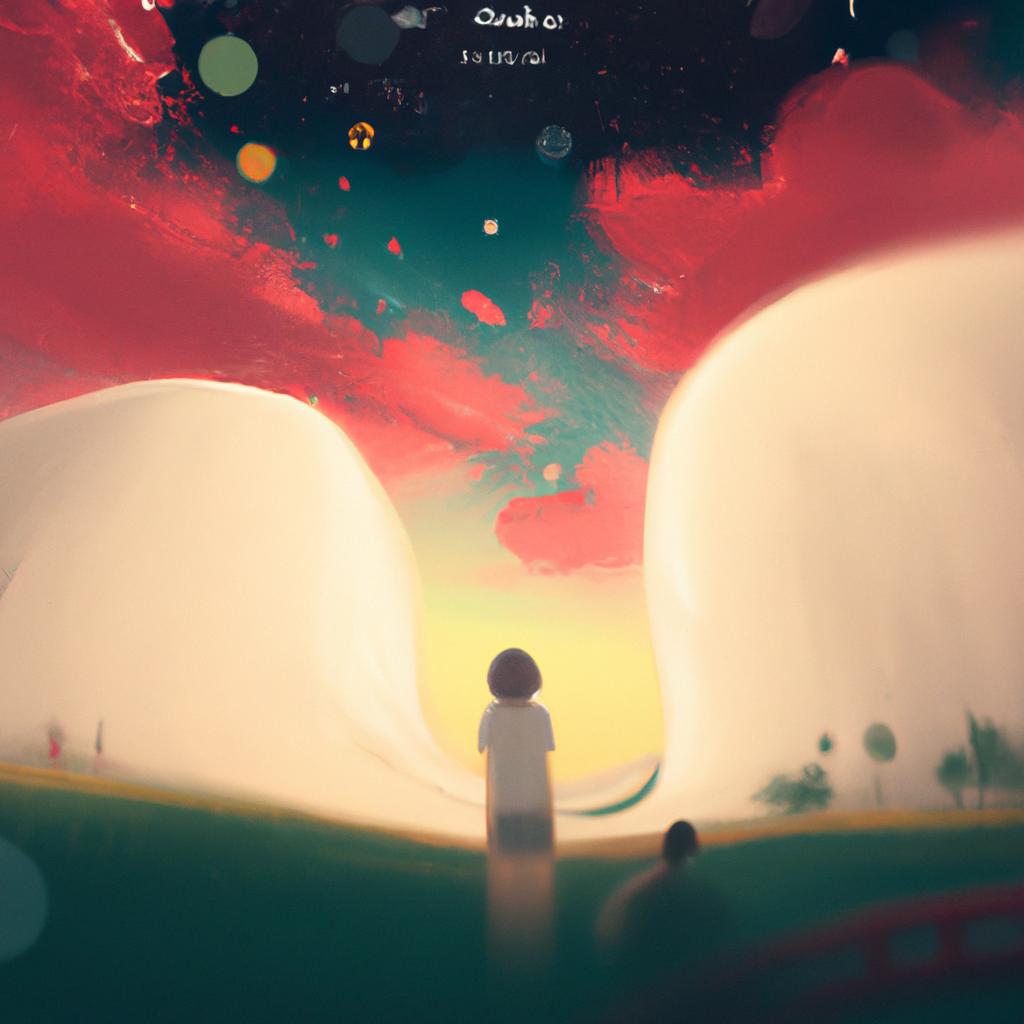 Imagem de capa do post "Sonhar com Umbigo Estufado: Descubra seu Significado!" com um desenho digital
