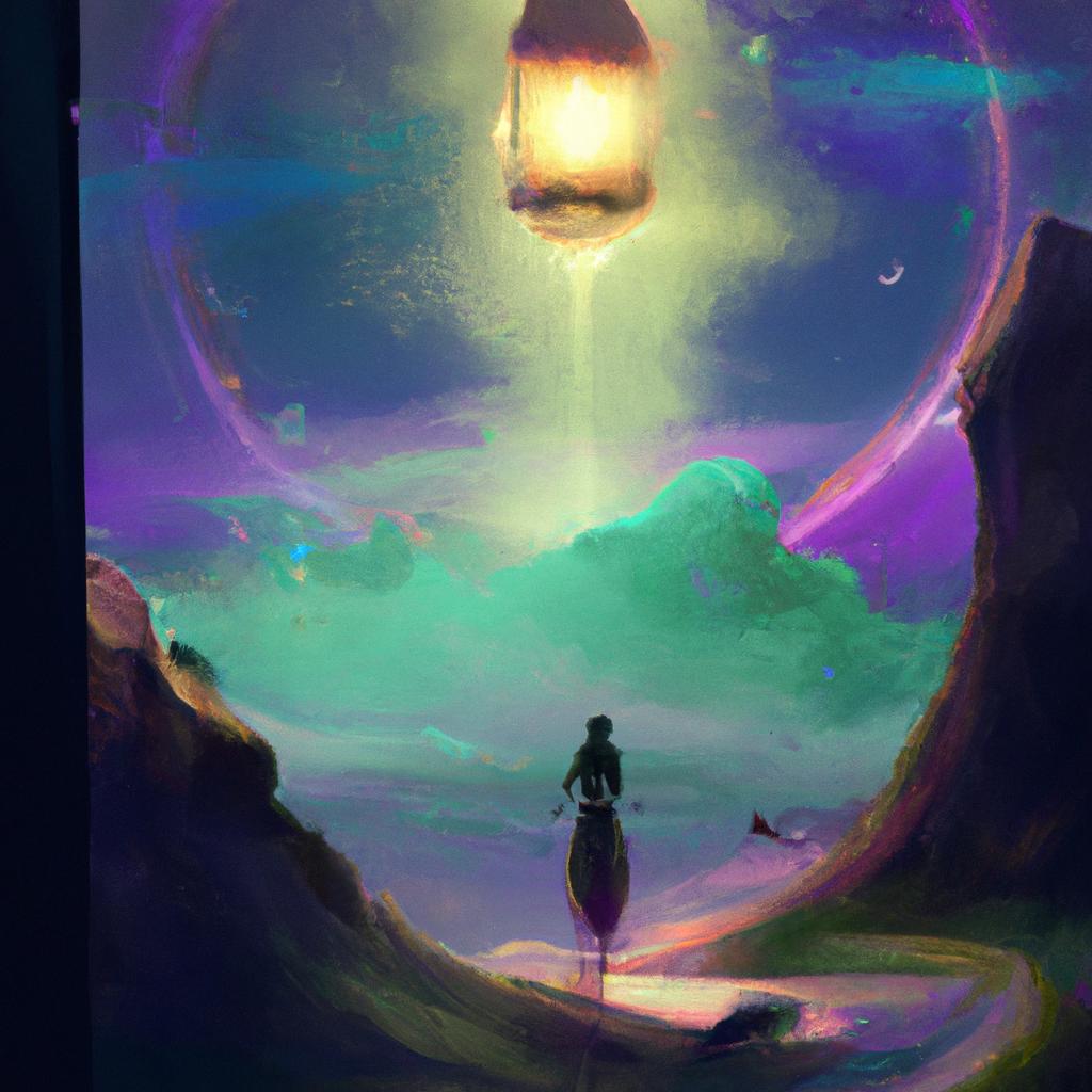Imagem de capa do post "Descubra o Significado de Sonhar com Umbral - Uma Nova Perspectiva" com um desenho digital