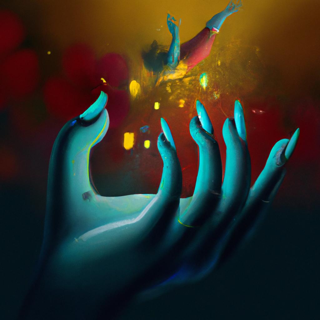 Imagem de capa do post "Sonhar com Unhas Caindo: Descubra o Significado Oculto!" com um desenho digital