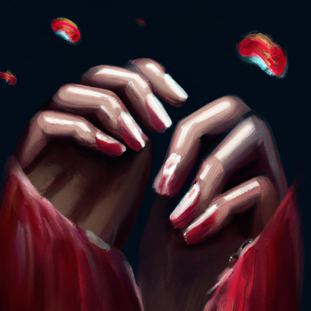 sonhar com unhas vermelhas3