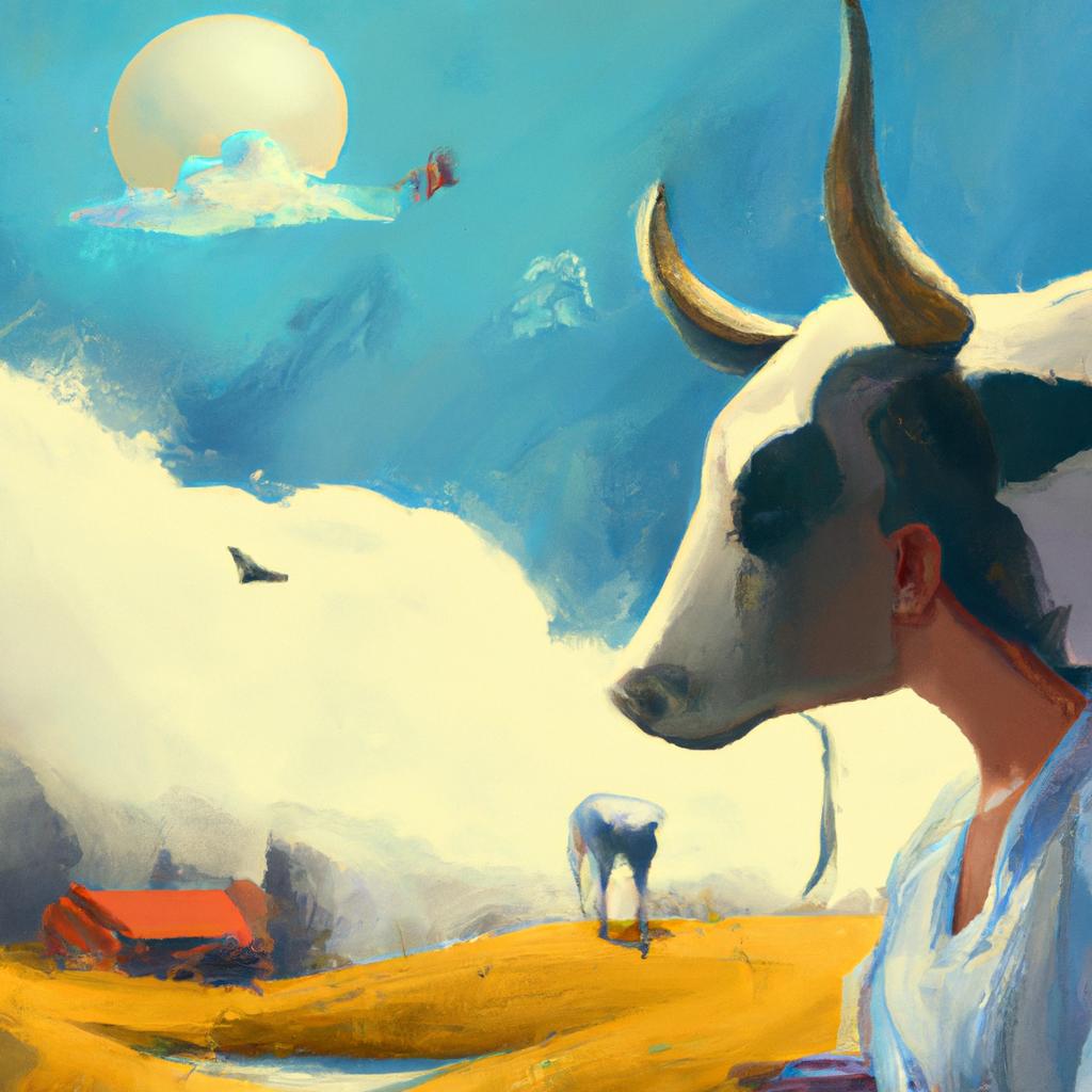 sonhar com vaca com bezerro3