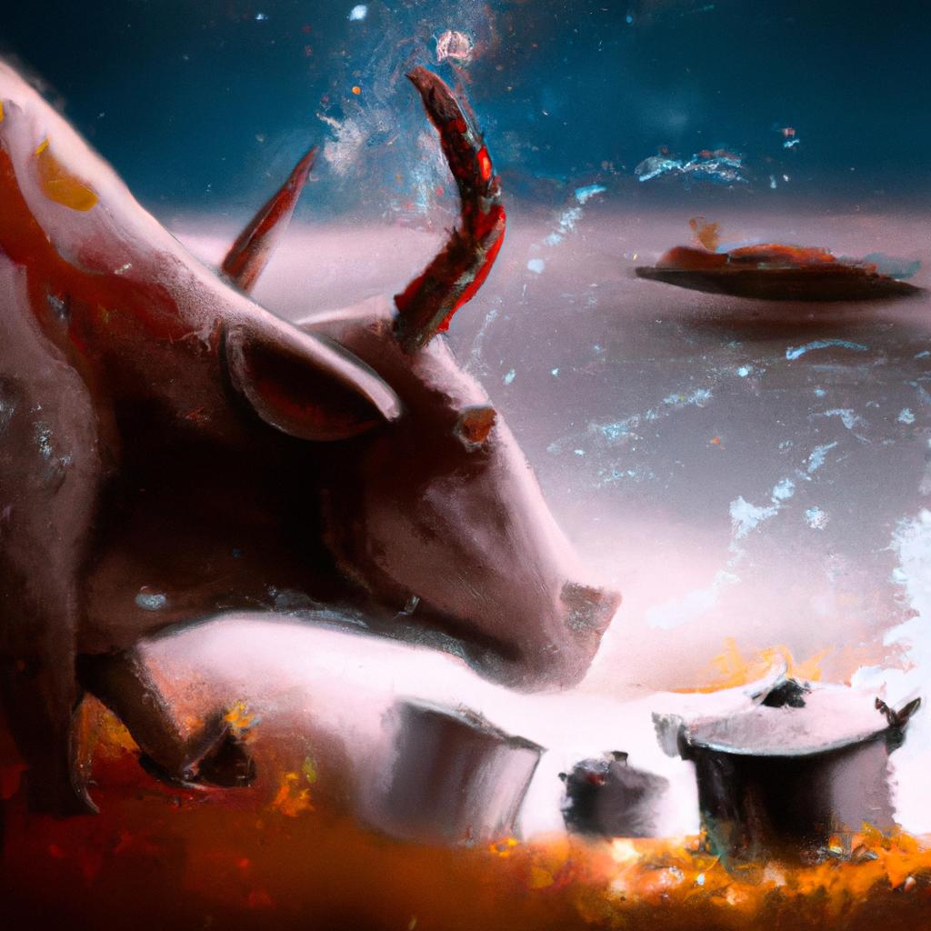 Imagem de capa do post Sonhar com Vaca Leiteira: Descubra o Significado! com um desenho digital