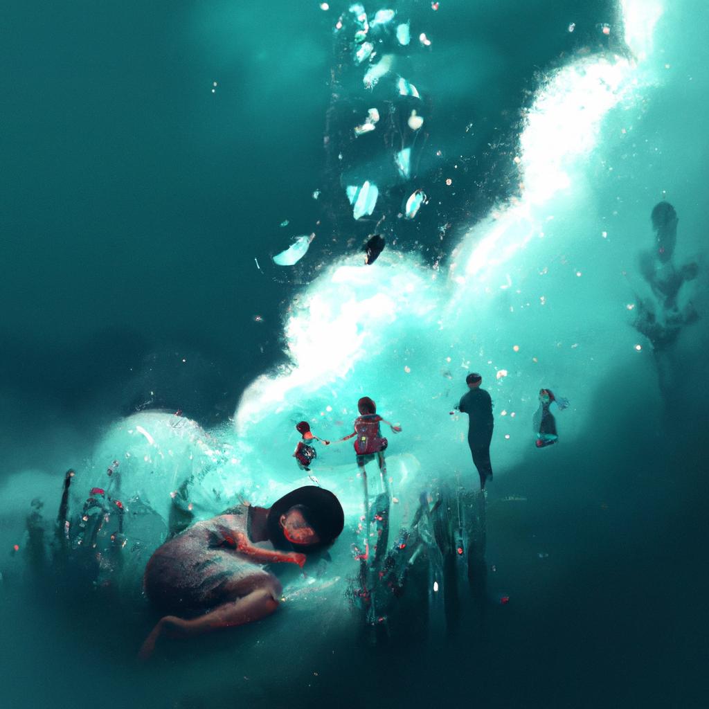 Imagem de capa do post "Descubra o Significado de Sonhar com Várias Crianças!" com um desenho digital