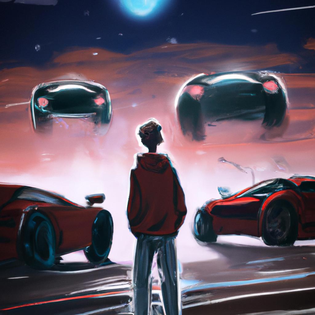 Imagem de capa do post Sonhar com Vários Carros Batidos: Os Significados Revelados! com um desenho digital