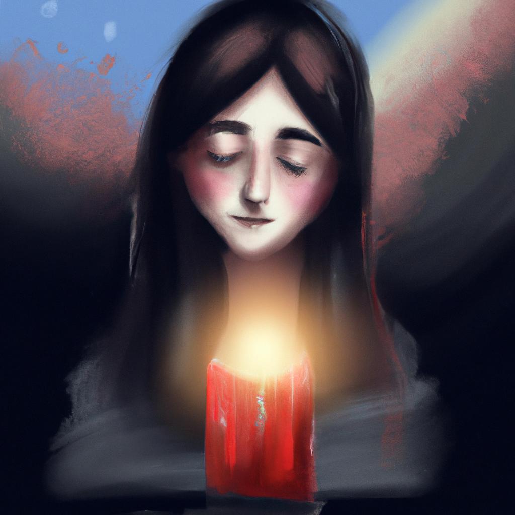 sonhar com vela vermelha apagada2