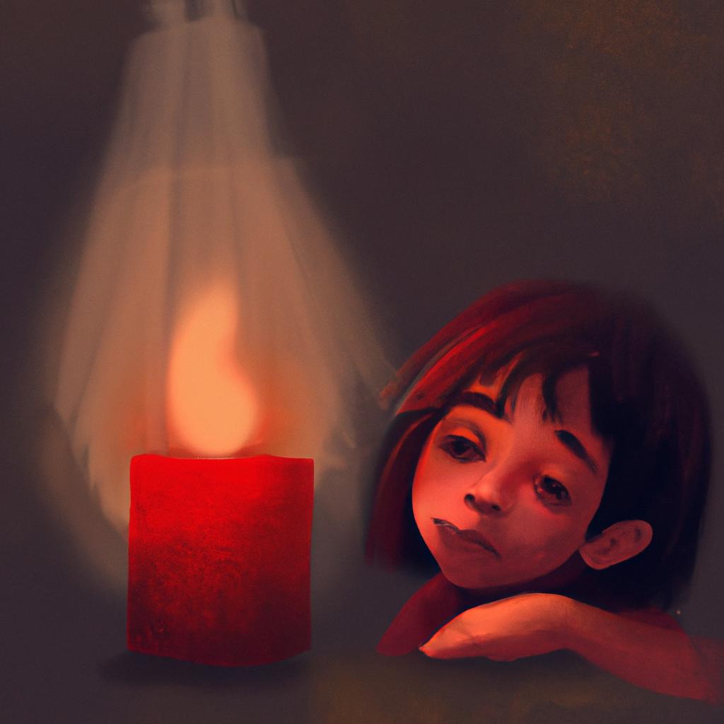 sonhar com vela vermelha apagada3