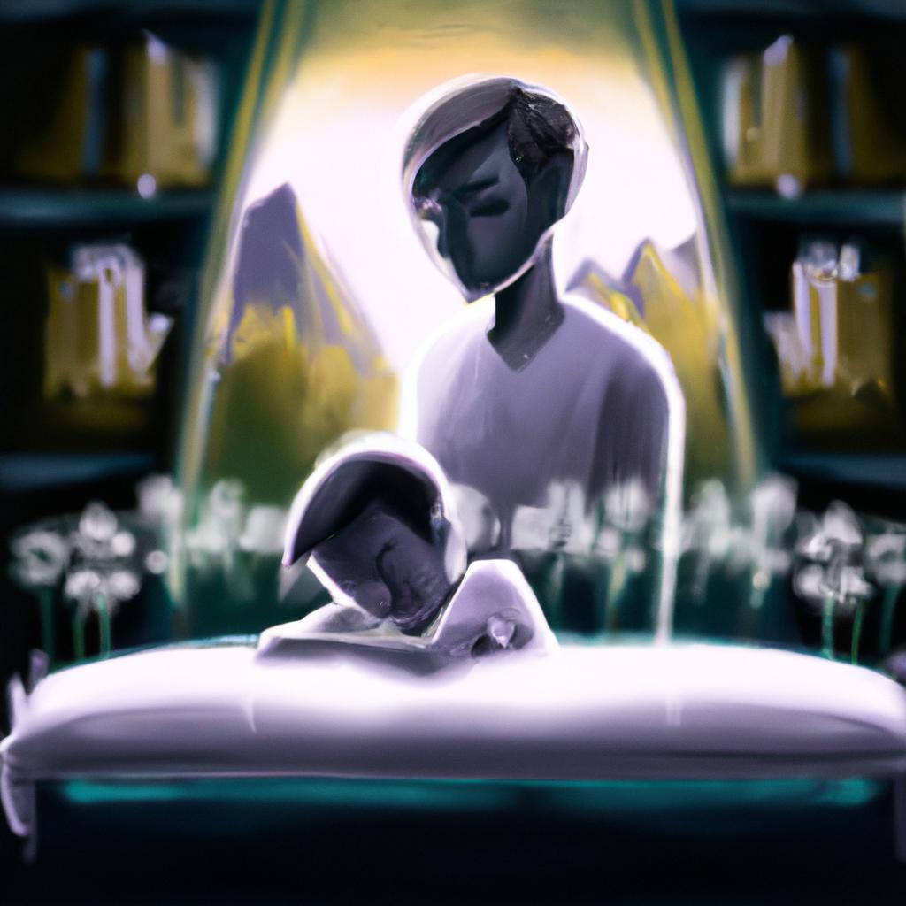 Imagem de capa do post Sonhar com Velório da Mãe: Descubra seu Significado! com um desenho digital