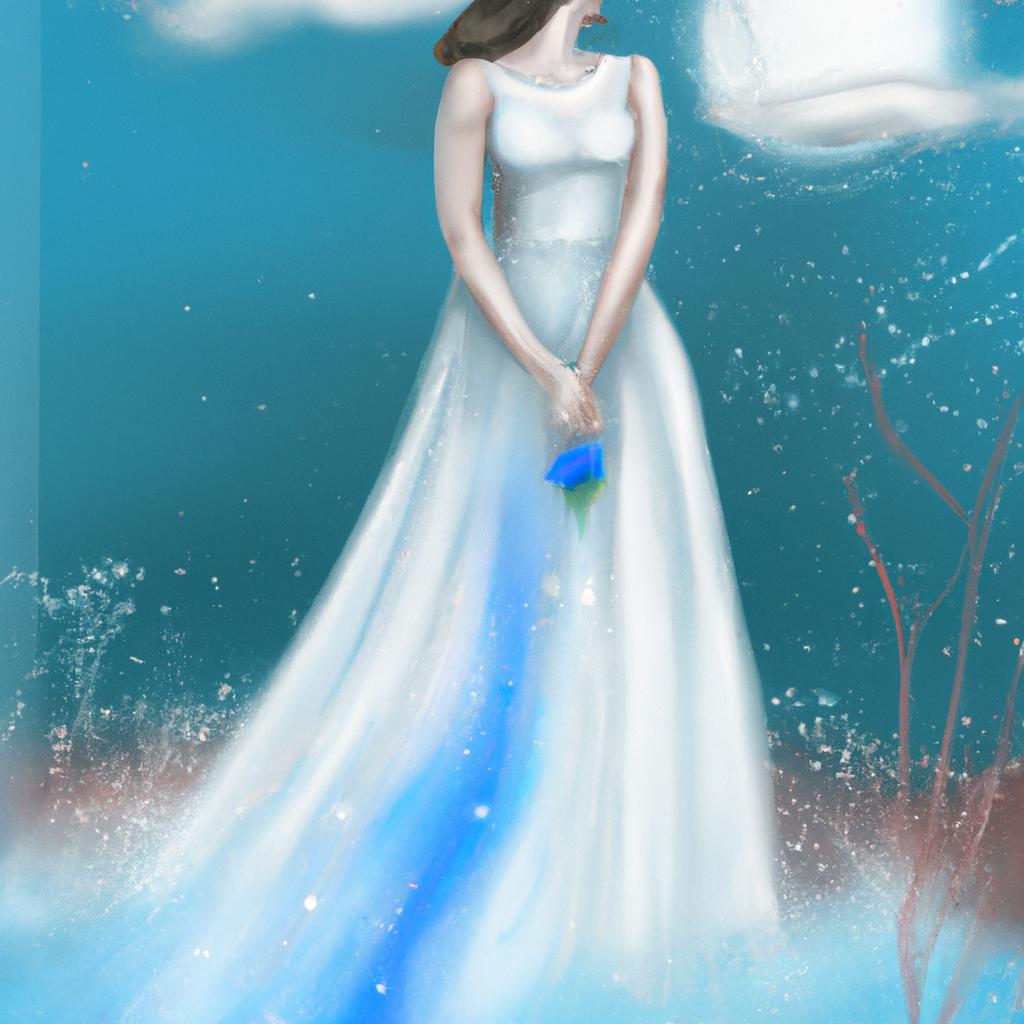 Descubra o Significado do Sonho com Vestido de Noiva Azul! 2 sonhar com vestido de noiva azul4