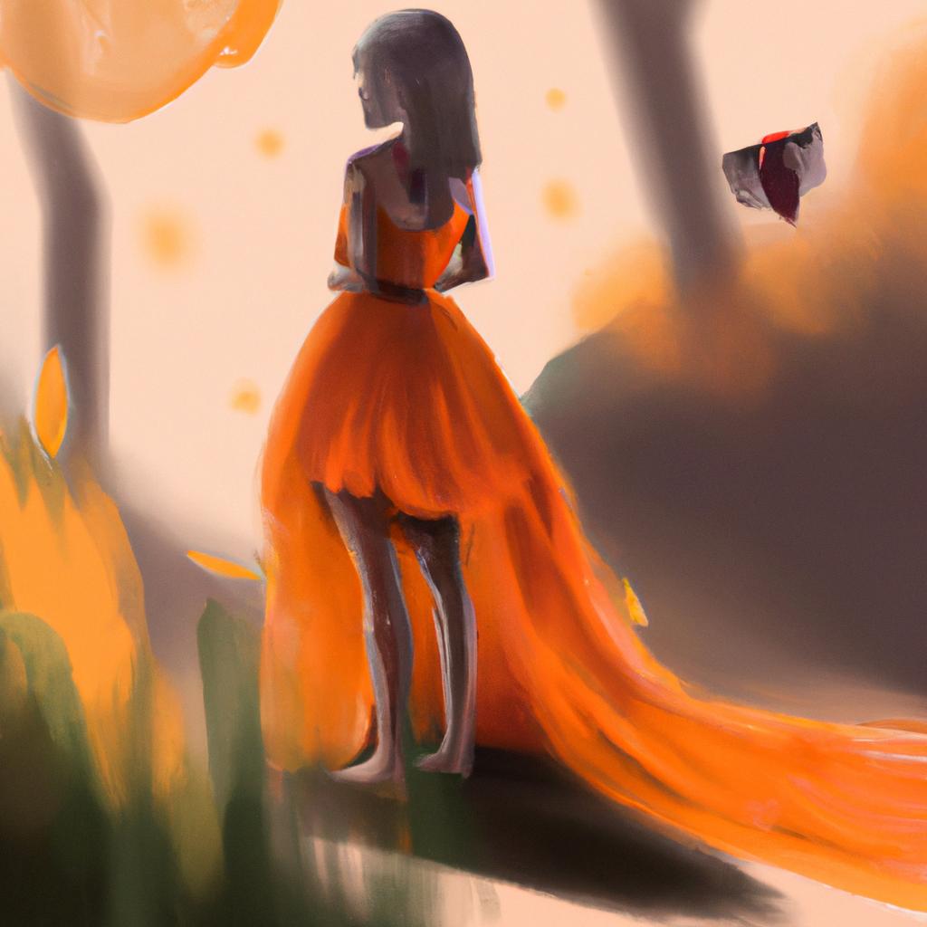 Sonhar com Vestido Laranja: Descubra o Significado! 2 sonhar com vestido laranja4