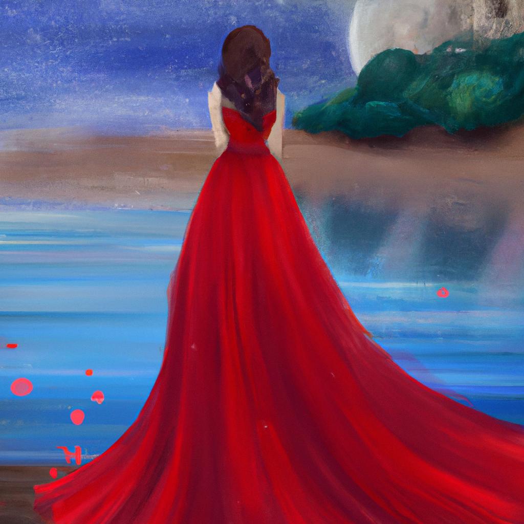 sonhar com vestido vermelho curto2