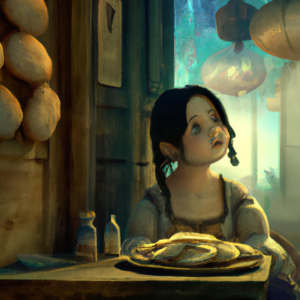 Imagem de capa do post "Descubra o que Significa Sonhar comendo Pão de Queijo!" com um desenho digital