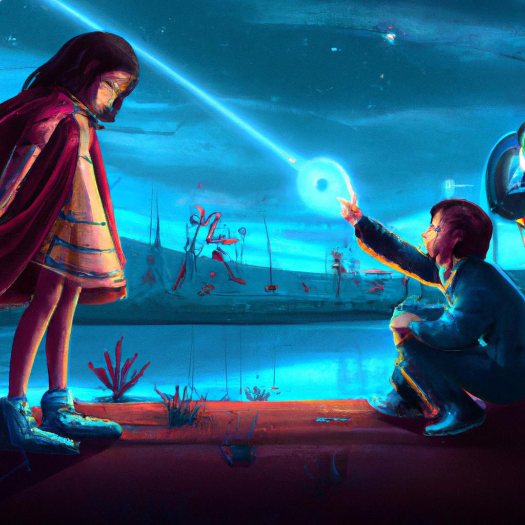 Imagem de capa do post "Sonhando Conversar com Quem Ama: O Significado Revele-se!" com um desenho digital