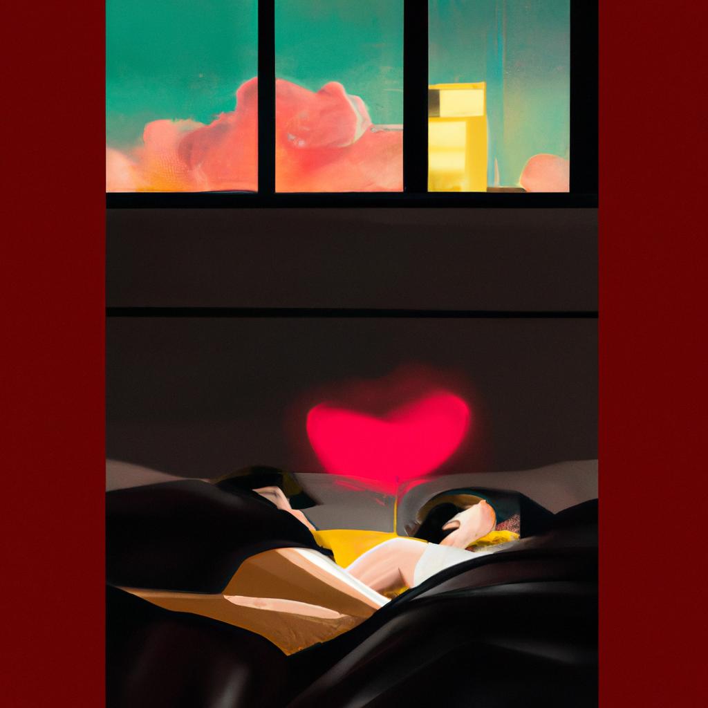 Imagem de capa do post "Sonhar Fazendo Amor com Ex Namorado: O que Significa?" com um desenho digital