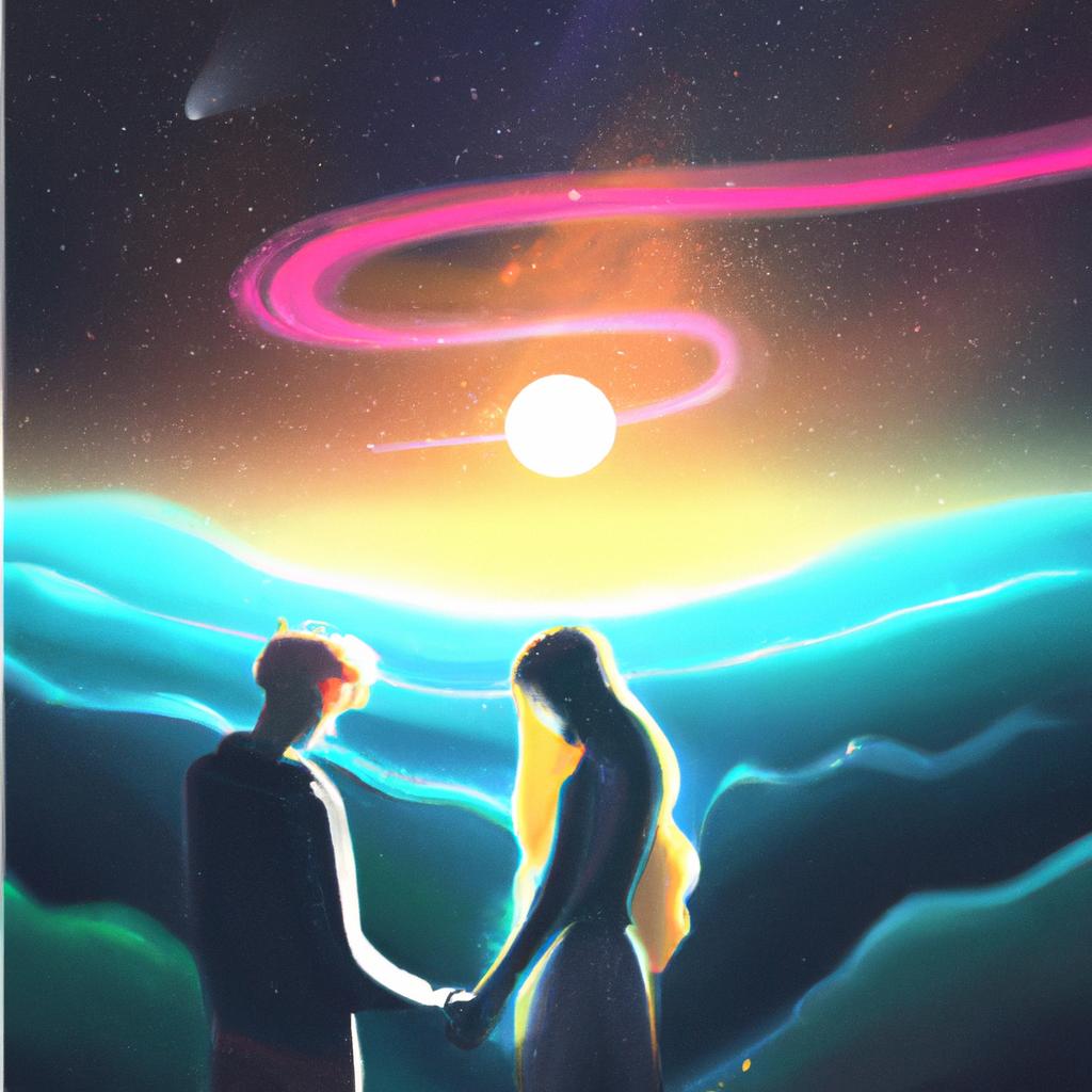 Imagem de capa do post "Sonhar Fazendo Amor com Pessoa Desconhecida: Entenda o Significado!" com um desenho digital