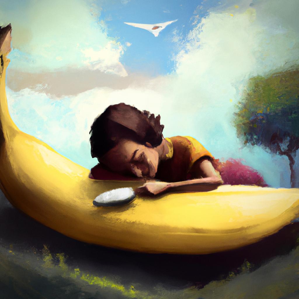 Imagem de capa do post Sonhar com Banana? Descubra seu Significado! com um desenho digital