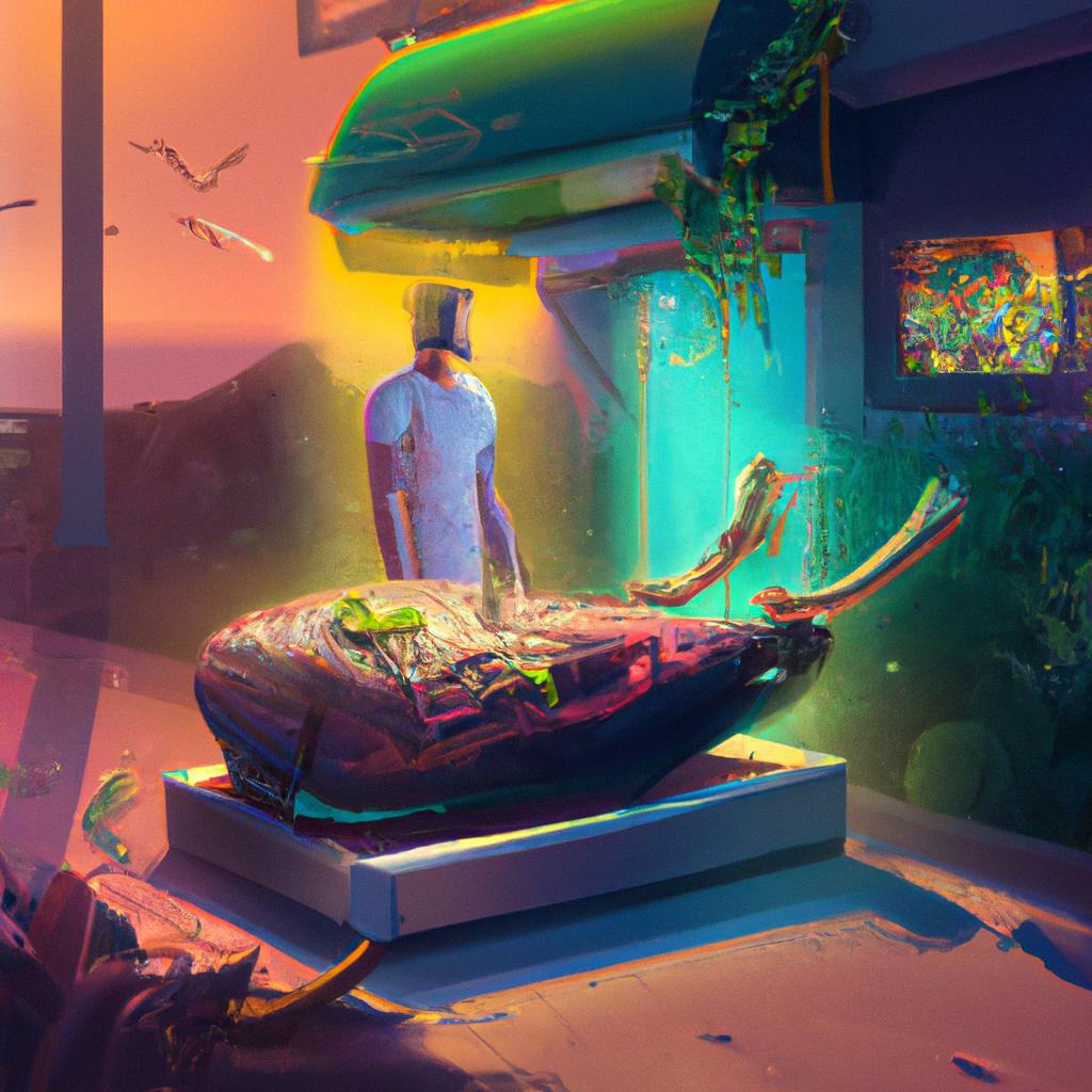 Imagem de capa do post "Descubra o Significado de Sonhar que Come Carne Assada!" com um desenho digital