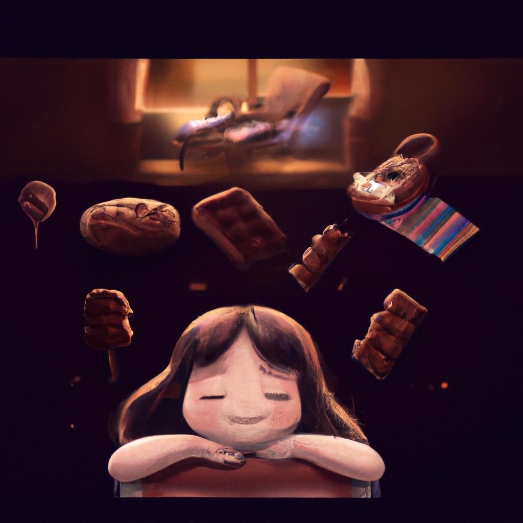 Imagem de capa do post Sonhar com Chocolate: Descubra o Que Significa! com um desenho digital
