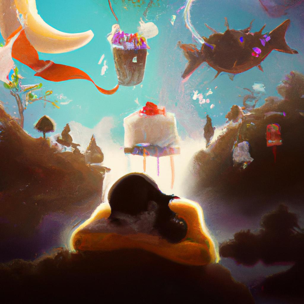 Imagem de capa do post Descubra o que Significa Sonhar que Come Doce! com um desenho digital