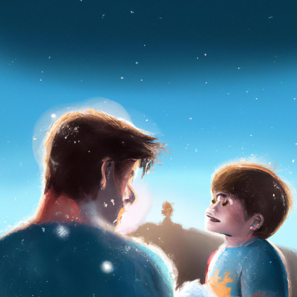 Imagem de capa do post "Sonhar com Ex e Filho: Entenda o Significado!" com um desenho digital