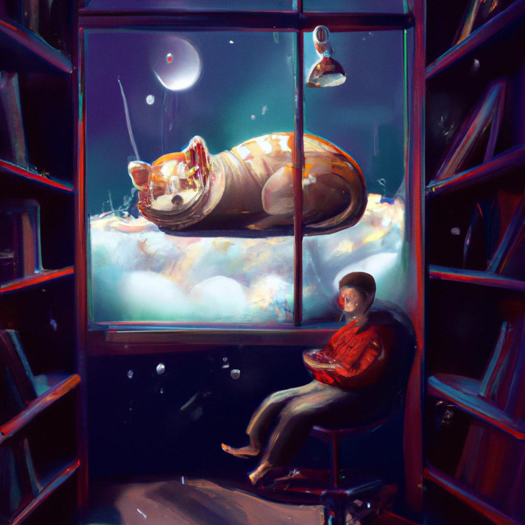 Imagem de capa do post Sonho com Gato: Descubra o Significado! com um desenho digital