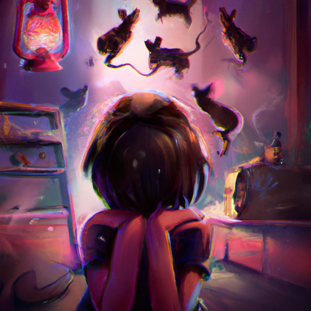 Imagem de capa do post "Sonho com Ratos: Descubra o Significado Desta Imagem Onírica!" com um desenho digital