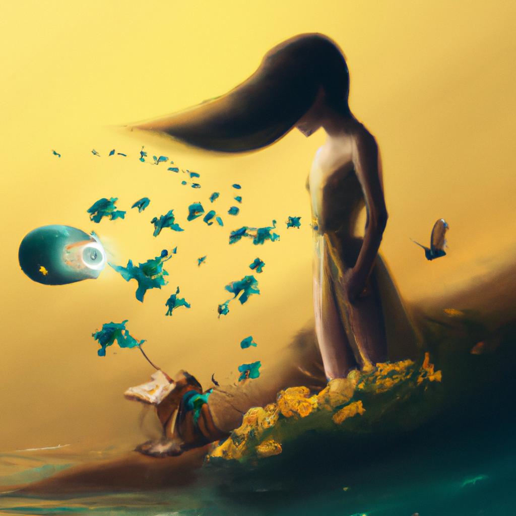 Imagem de capa do post "Descubra o Significado de Sonho com Redemoinho!" com um desenho digital