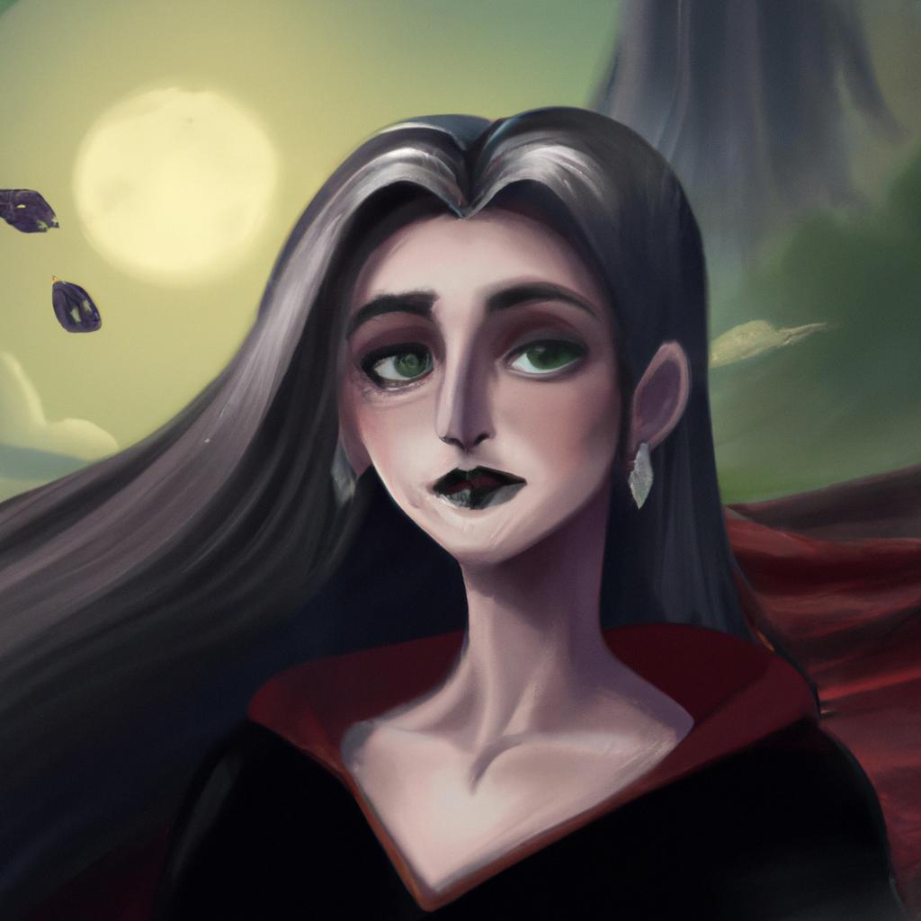 Imagem de capa do post Descubra o Que Significa Sonhar com Vampiro! com um desenho digital