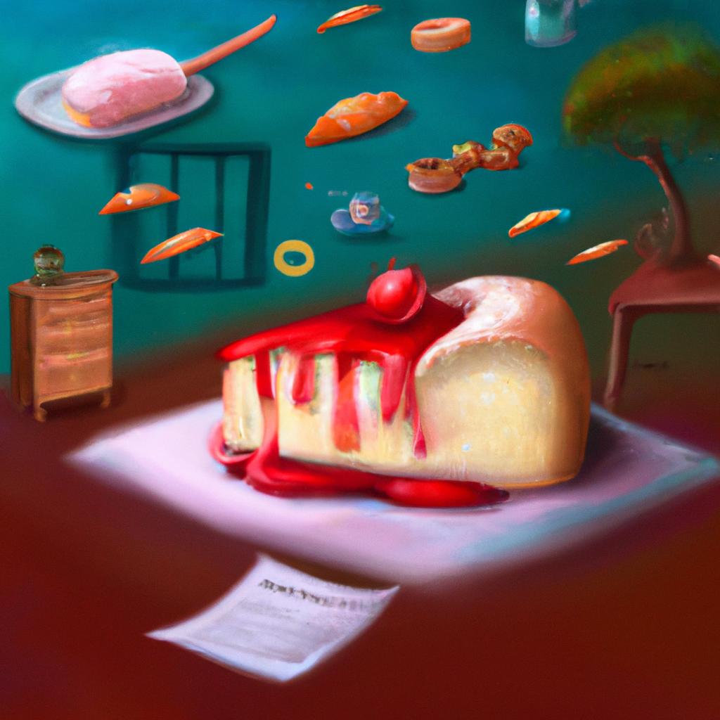 Imagem de capa do post "Descubra o Significado de 'Sonho de Padaria com Goiabada'!" com um desenho digital