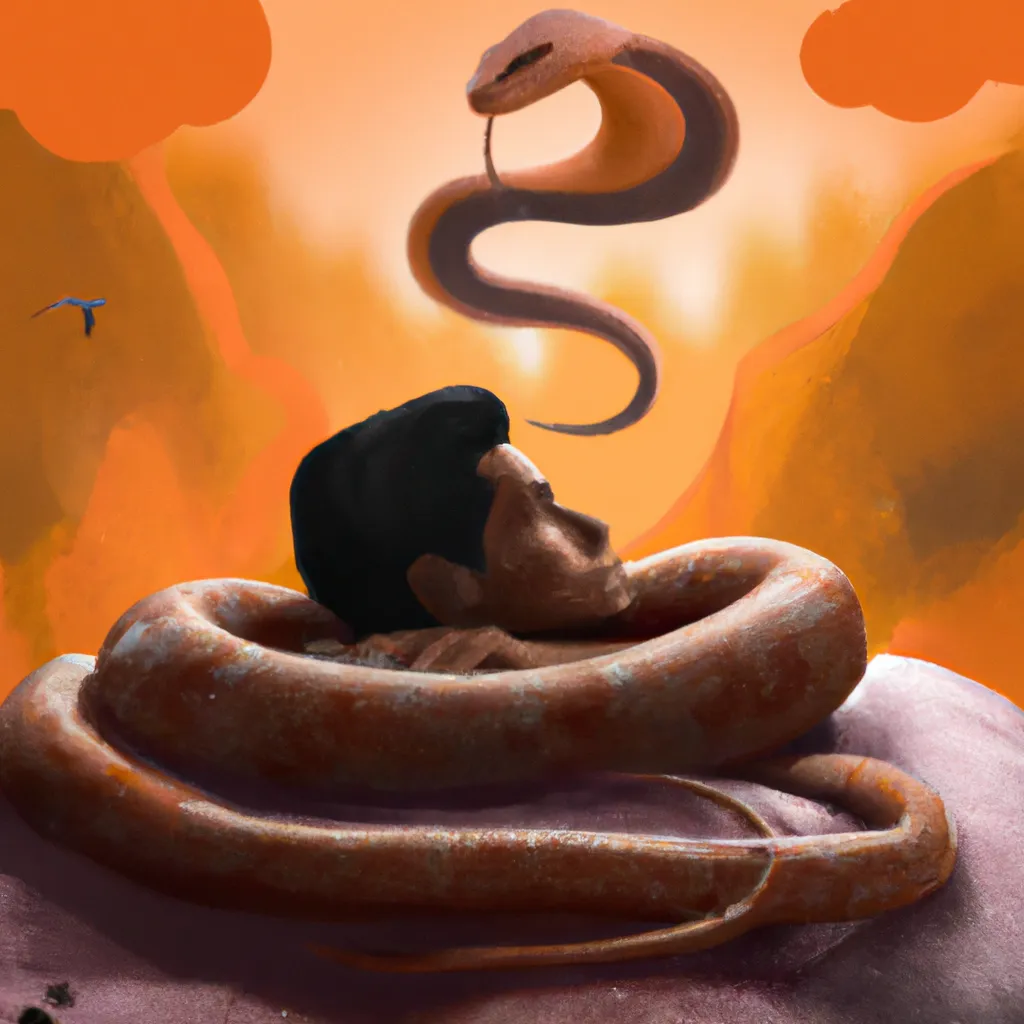 Dicas o que significa sonhar com cobra laranja