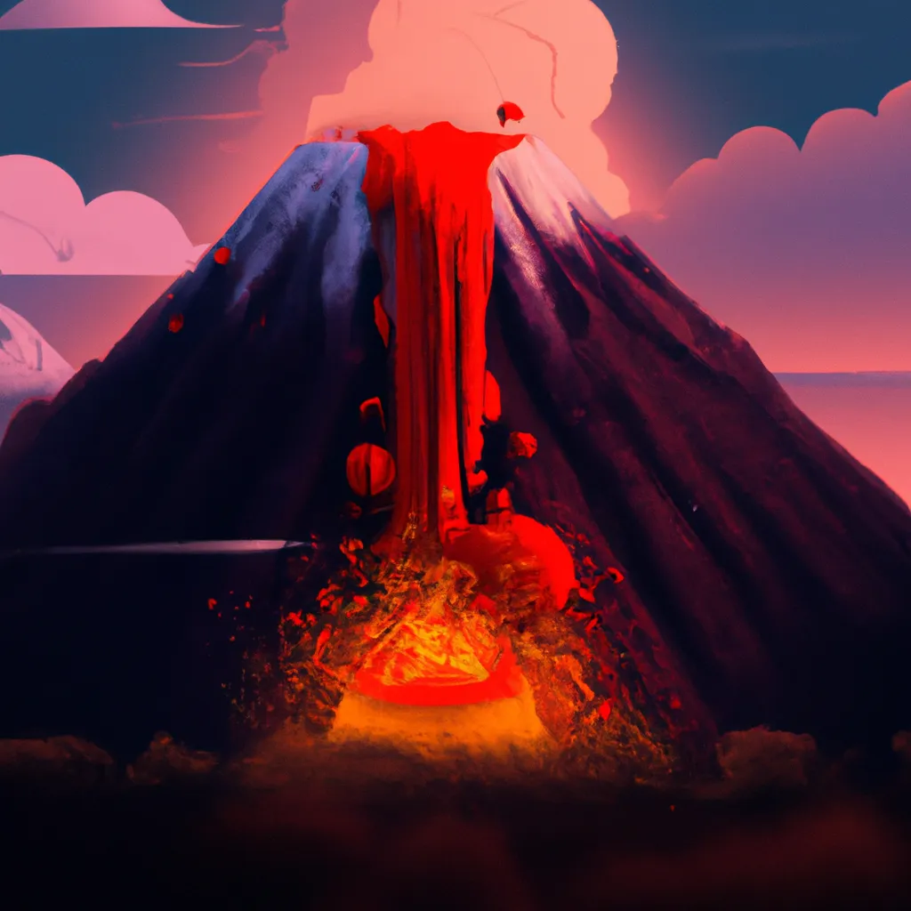 Dicas significado de sonhar com vulcao em erupcao