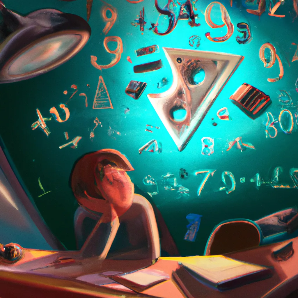 Dicas sonhar com aula de matematica