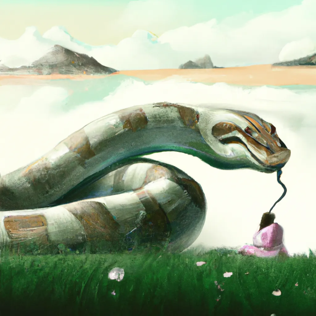 Dicas sonhar com cobra jiboia grande