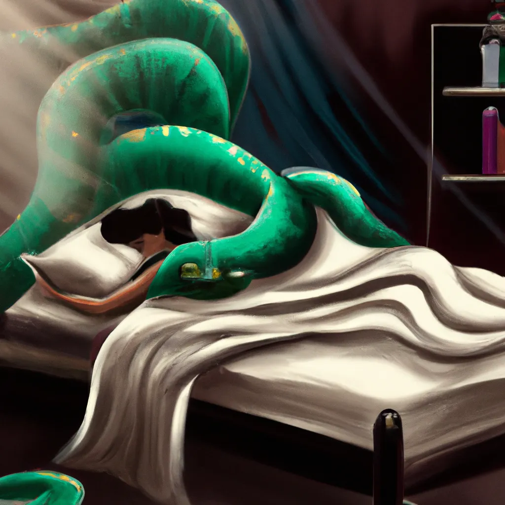 Dicas sonhar com cobra verde na cama