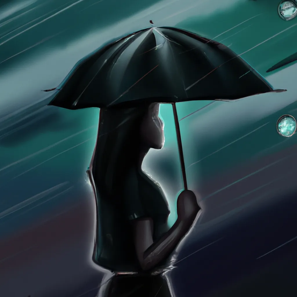 Dicas sonhar com guarda chuva preto