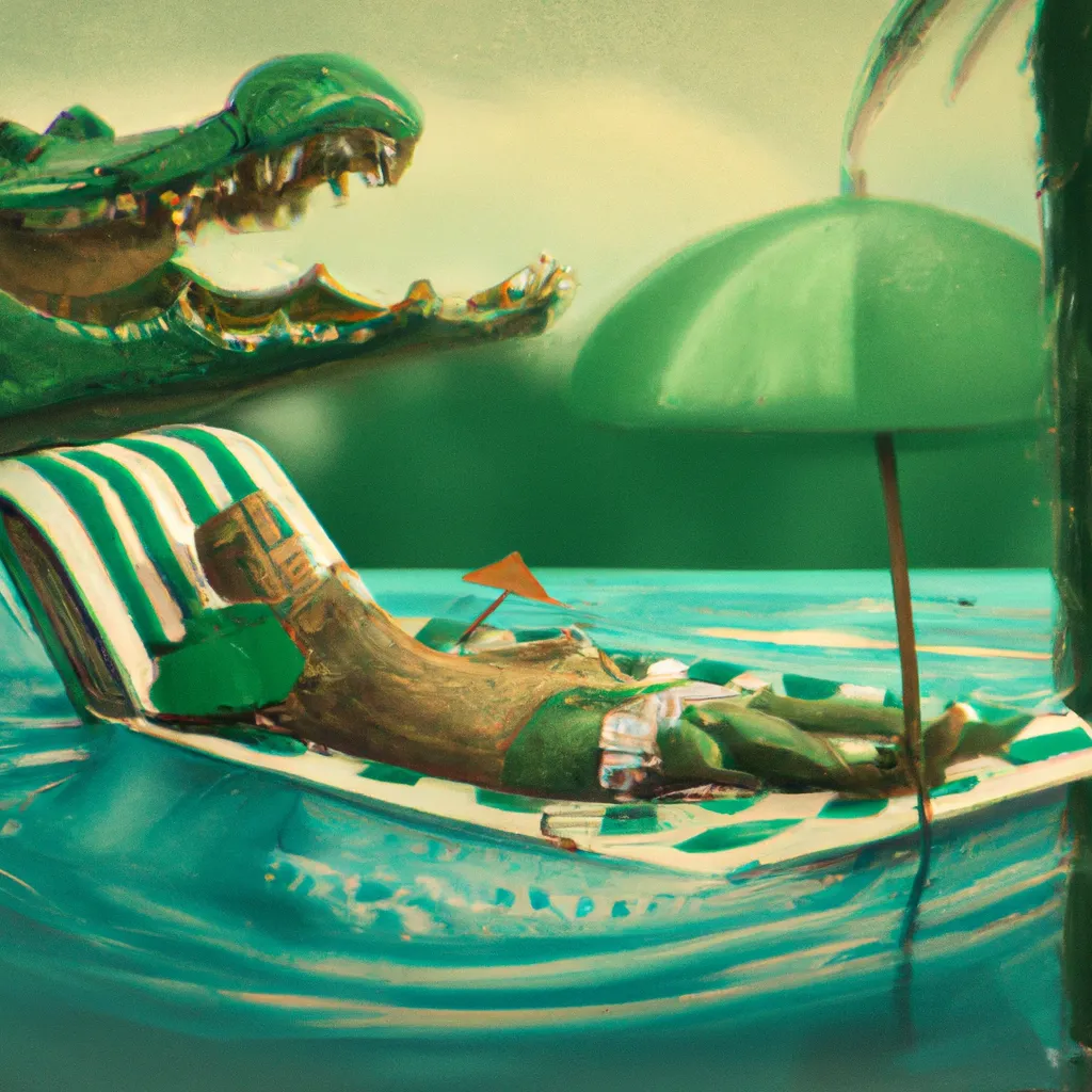 Dicas sonhar com jacare na piscina