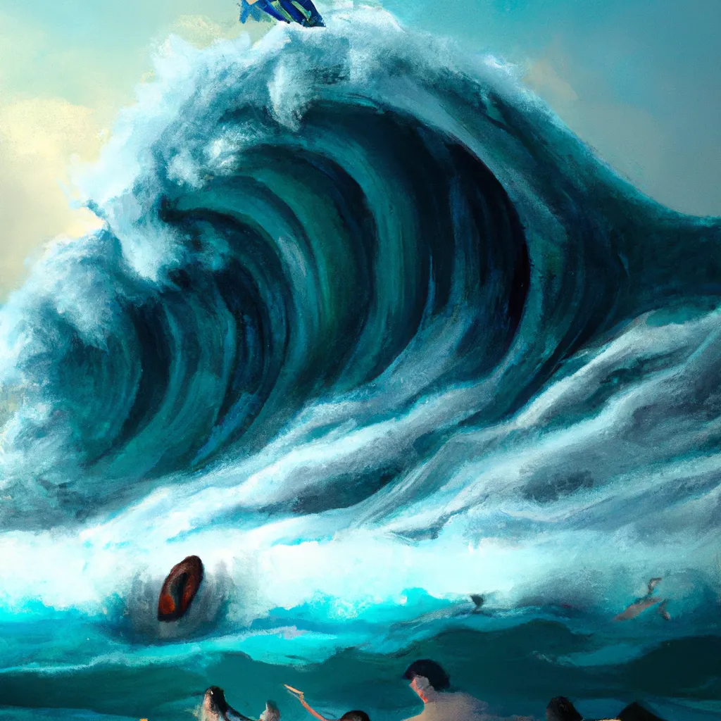 Dicas sonhar com mar revolto e ondas gigantes