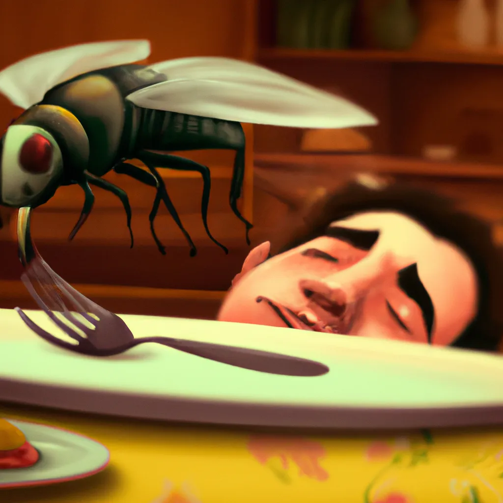 Dicas sonhar com mosca na comida