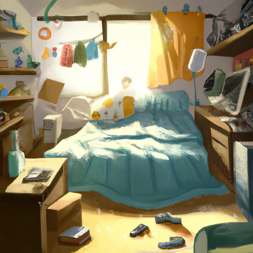 Dicas sonhar com quarto baguncado