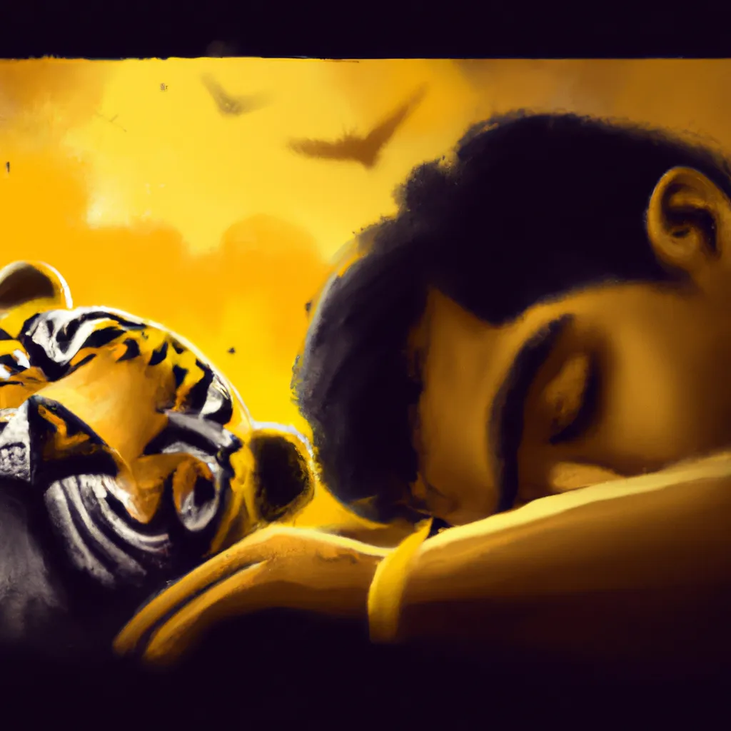 Dicas sonhar com tigre amarelo e preto
