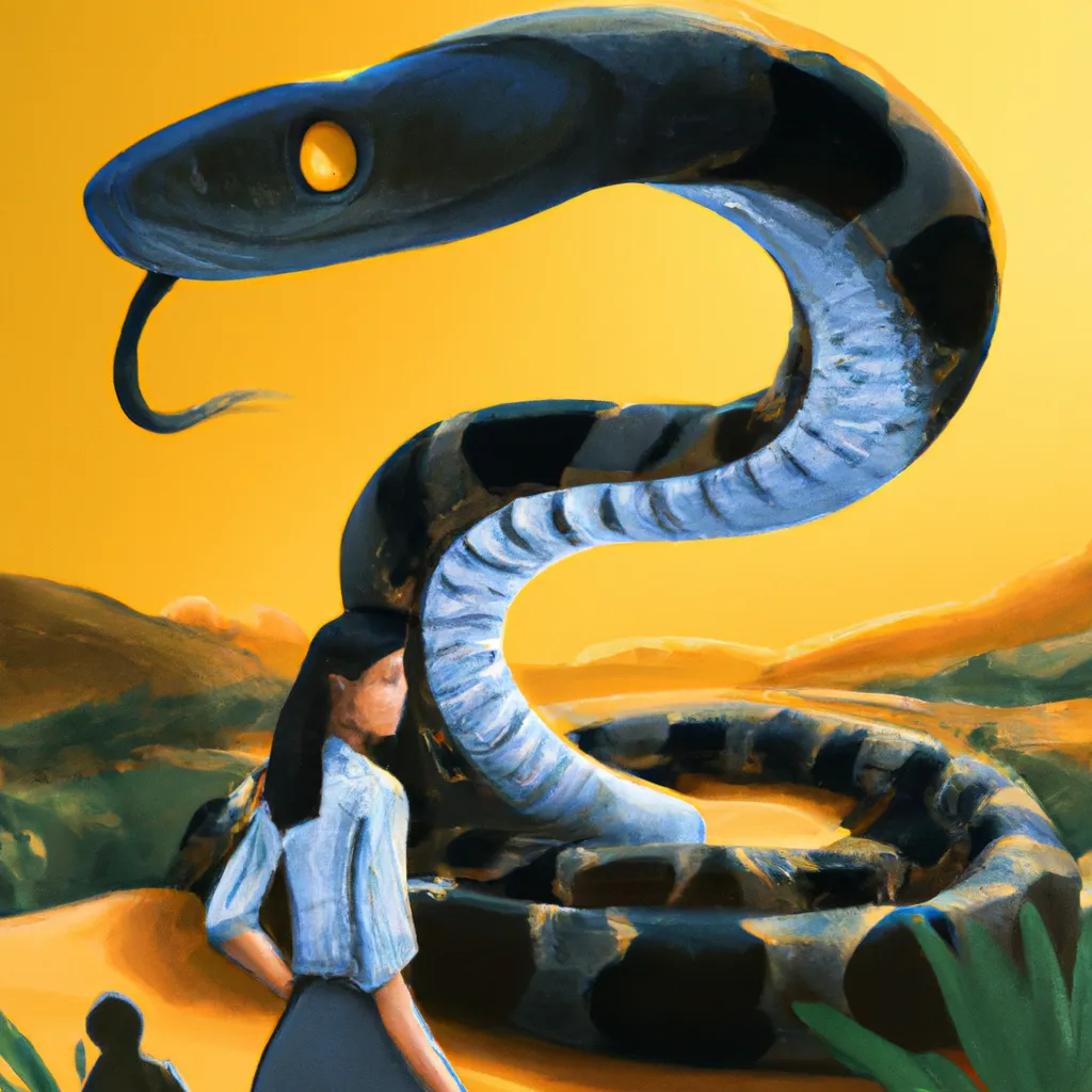 Dicas sonhei com uma cobra gigante