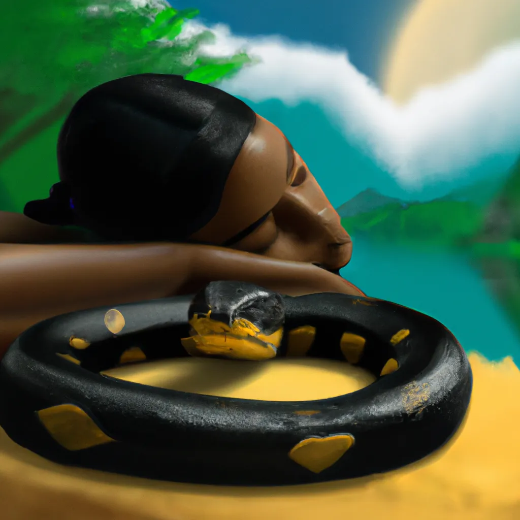 Fotos o que significa sonhar com anaconda preta