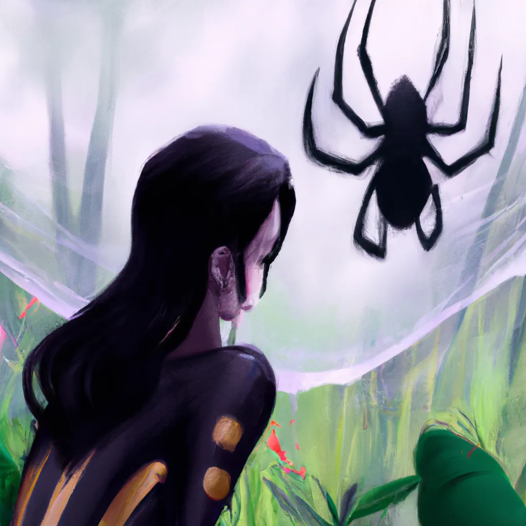 Fotos qual o significado de sonhar com aranha preta