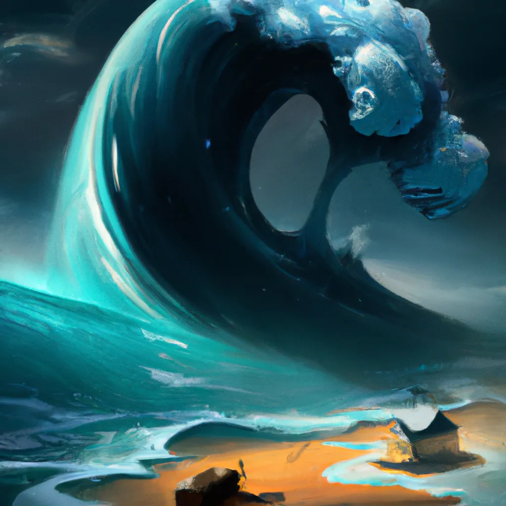 Fotos qual o significado de sonhar com tsunami