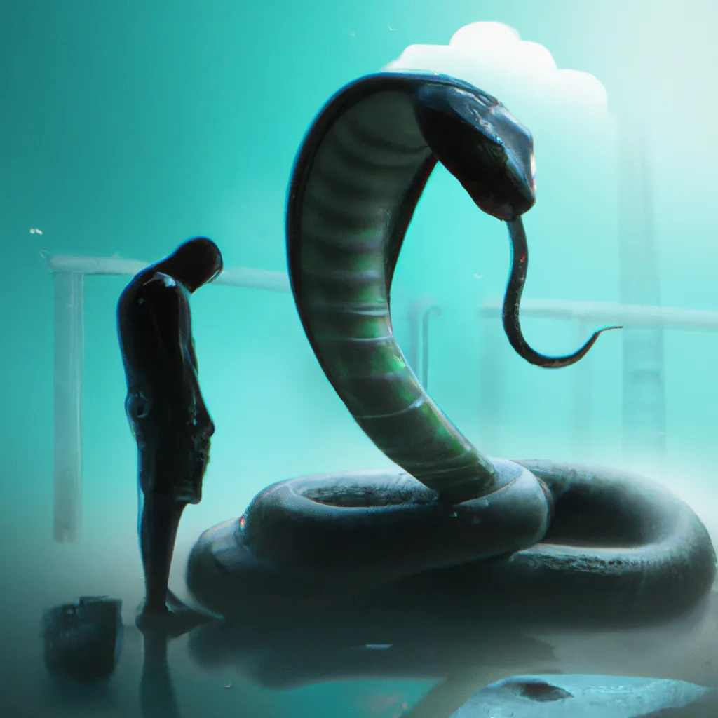 Fotos qual significado de sonhar com cobra preta